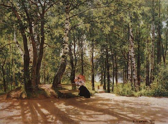 Ivan Shishkin Near dacha Spain oil painting art